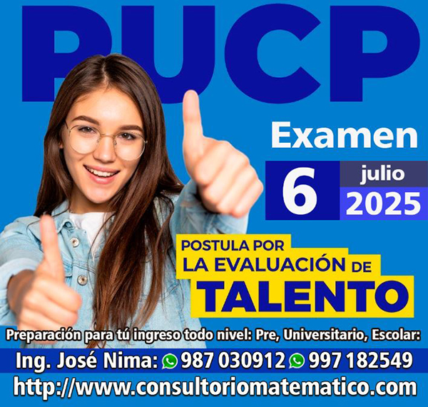 Admisión Universidad PUCP 2025-2