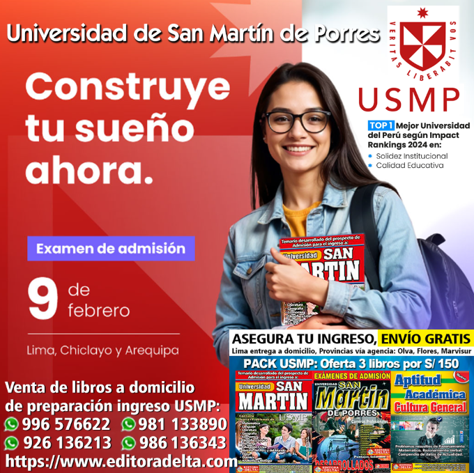 Examenes Universidad San Martín de Porres