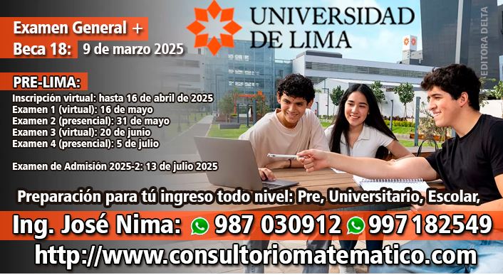 Admisión Universidad de Lima