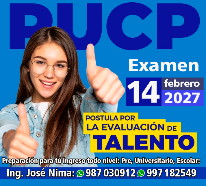 Admisión Universidad PUCP 2027