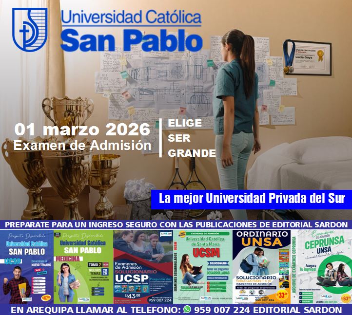 UCSP EXAMEN 2026