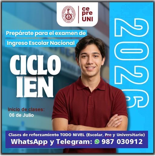 Preparación Ingreso Escolar UNI