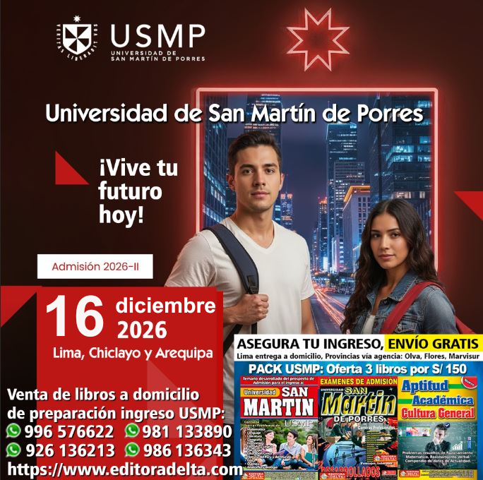 Examenes Universidad San Martín de Porres